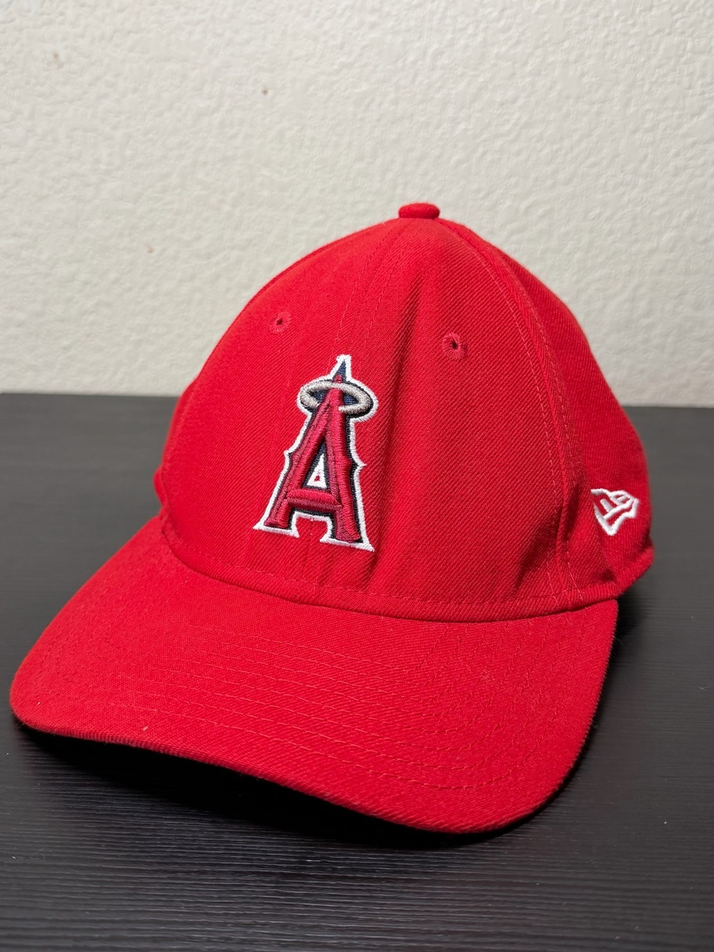 New Era Red Los Angeles Angels Logo Baseball Hat